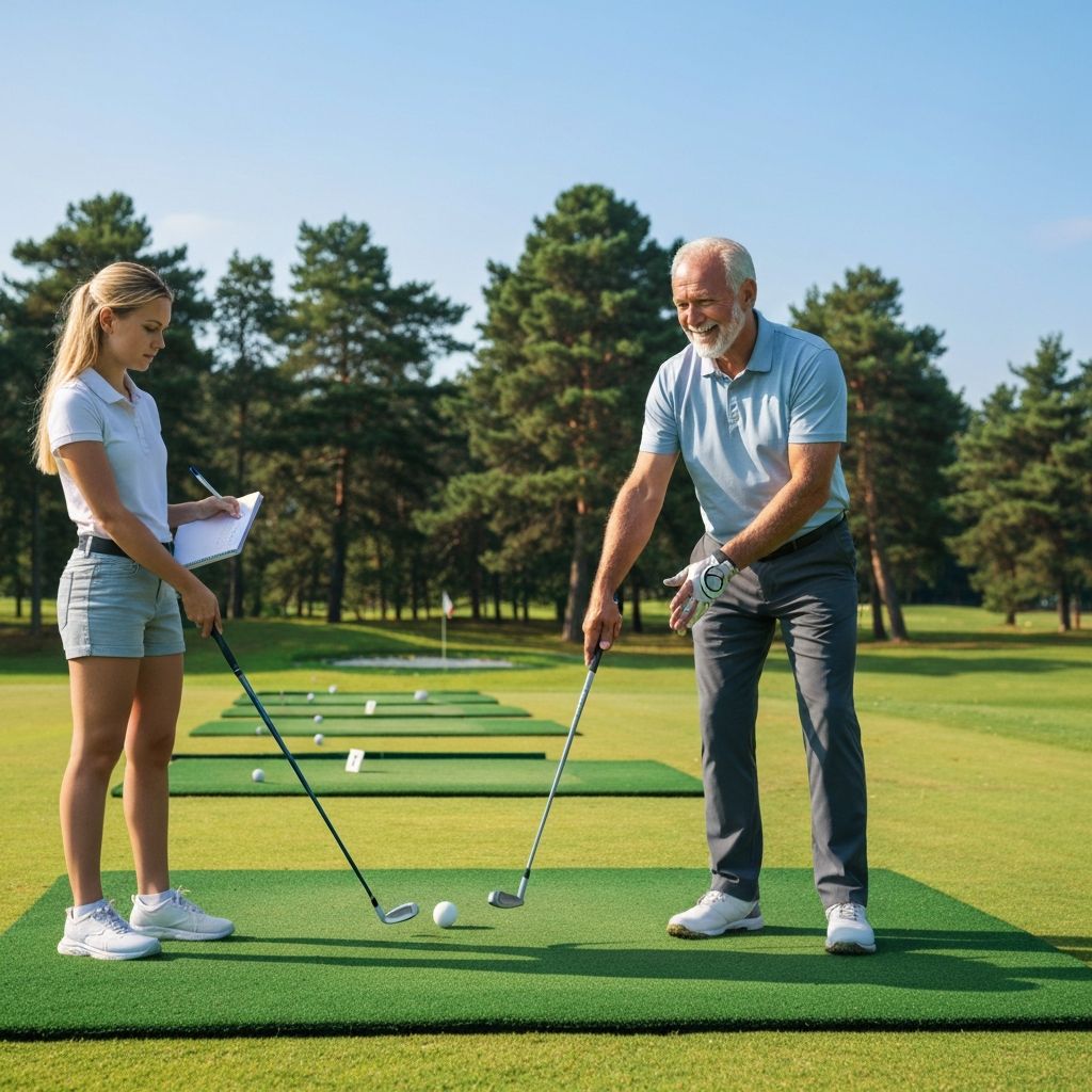 Golf trainers and equipment